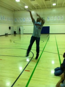 Justin Maxwell fadeaway